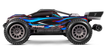 TRX108076-1-BLUE MINI-XRT 3S-Power 4x4 blau 1/16 Monster-Truck RTR